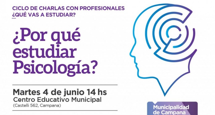 Se realizar&aacute; una charla gratuita sobre "&iquest;Por qu&eacute; estudiar Psicolog&iacute;a?&rdquo;