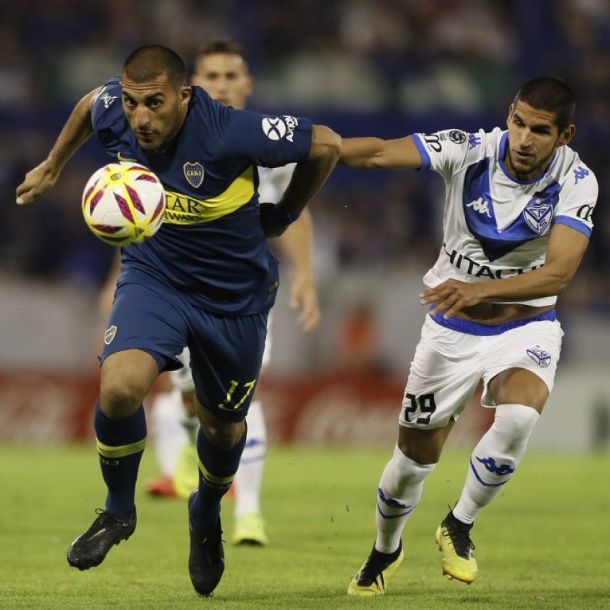 V&eacute;lez Sarsfield y Boca Juniors no se sacaron diferencias en el partido de ida