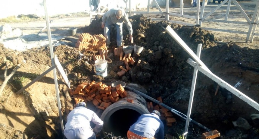 Se completaron los trabajos de la red pluvial en San Felipe