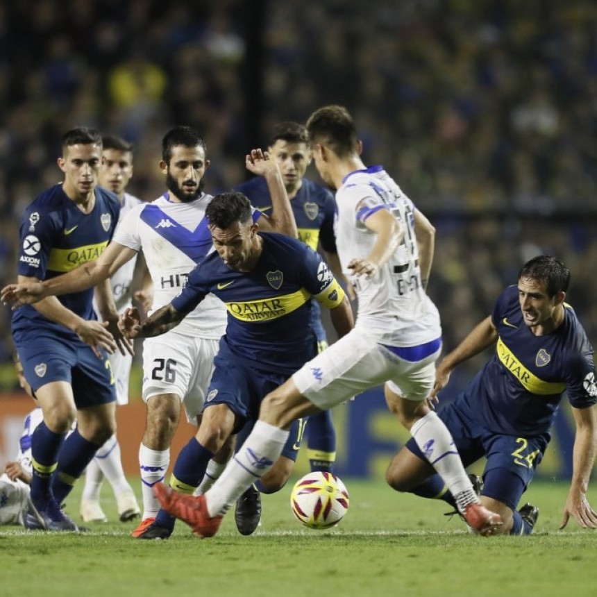 Boca Juniors derrot&oacute; 5 a 4 a V&eacute;lez Sarsfield por penales y clasific&oacute; a semifinales de la Copa de la Superliga