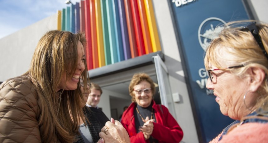 MAR&Iacute;A EUGENIA VIDAL VISIT&Oacute; EL PARTIDO BONAERENSE DE GENERAL VIAMONTE