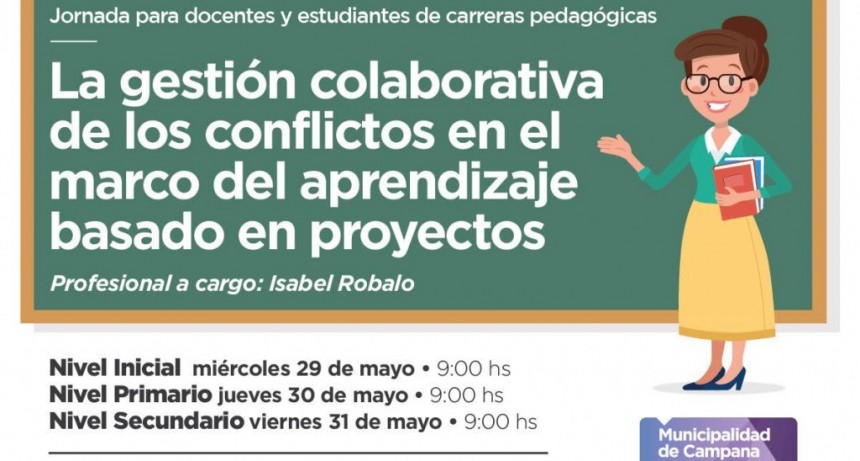 Se realizar&aacute; una jornada para docentes y estudiantes de carreras pedag&oacute;gicas