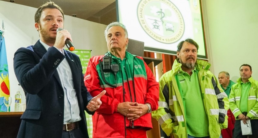 EL SAME PROVINCIA CAPACIT&Oacute; A 400 CONDUCTORES DE AMBULANCIAS 