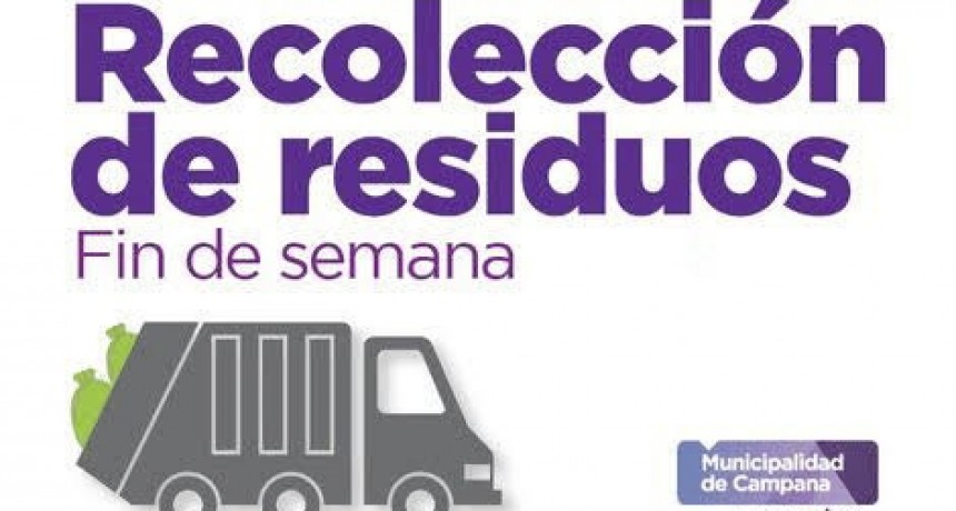 Hoy no habr&aacute; recolecci&oacute;n de residuos