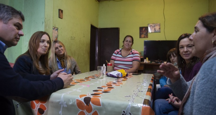 MAR&Iacute;A EUGENIA VIDAL Y CAROLINA STANLEY VISITARON EL PARTIDO DE SAN MART&Iacute;N