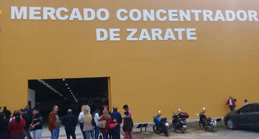 Se inaugur&oacute; el Mercado Concentrador Frutihort&iacute;cola en Z&aacute;rate