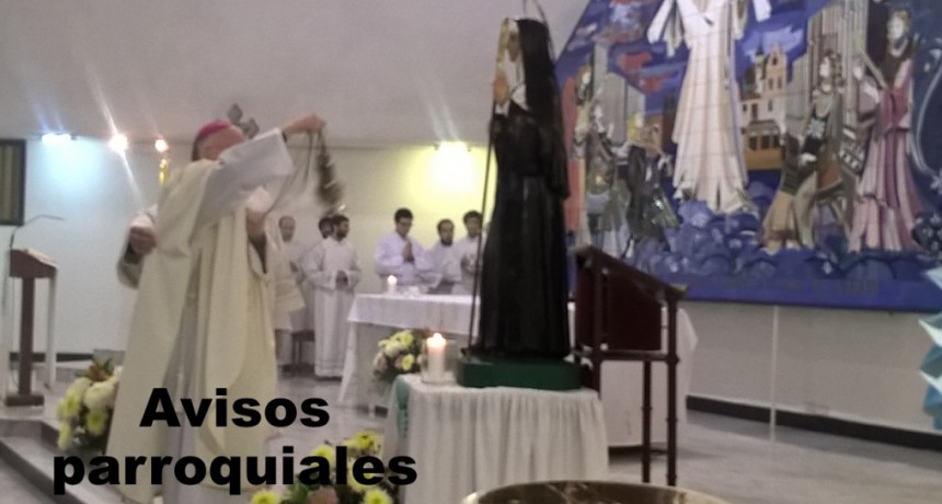 AVISOS PARROQUIALES              