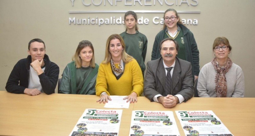 Anunciaron la 9&deg; Colecta Alimentaria del Colegio An&iacute;bal Di Francia   