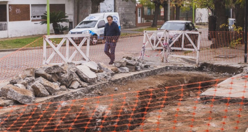 Plan de Bacheo Urbano de Hormig&oacute;n: se reparan otros tres sectores  del casco urbano
