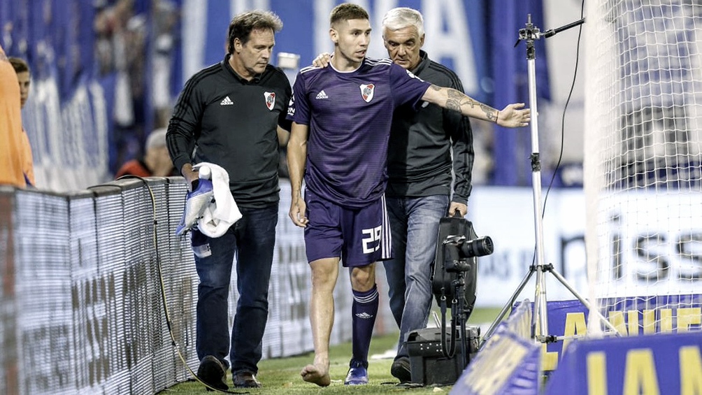 River Plate espera por la evoluci&oacute;n de Montiel