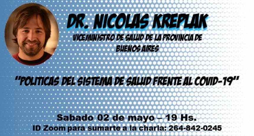 Este S&aacute;bado a las 19 hs El Frente de Todos-PJ lanza un ciclo de videoconferencias de inter&eacute;s comunitario