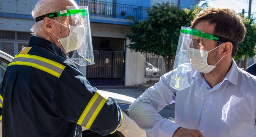 Paolo Rocca recorri&oacute; el Hospital Municipal San Jos&eacute; de Campana junto al intendente Abella