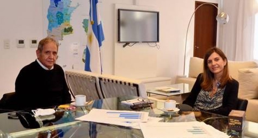 FERNANDA RAVERTA MANTUVO UNA REUNI&Oacute;N CON SERGIO PALAZZO