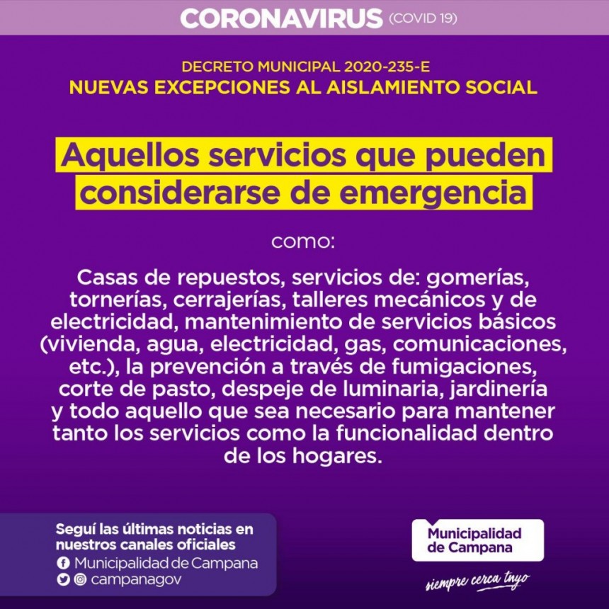 Nuevos servicios habilitados en la Ciudad