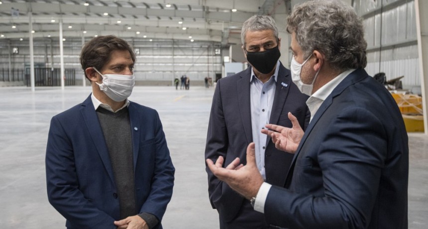 Kicillof: "Vamos a potenciar la capacidad exportadora de la provincia de Buenos Aires"