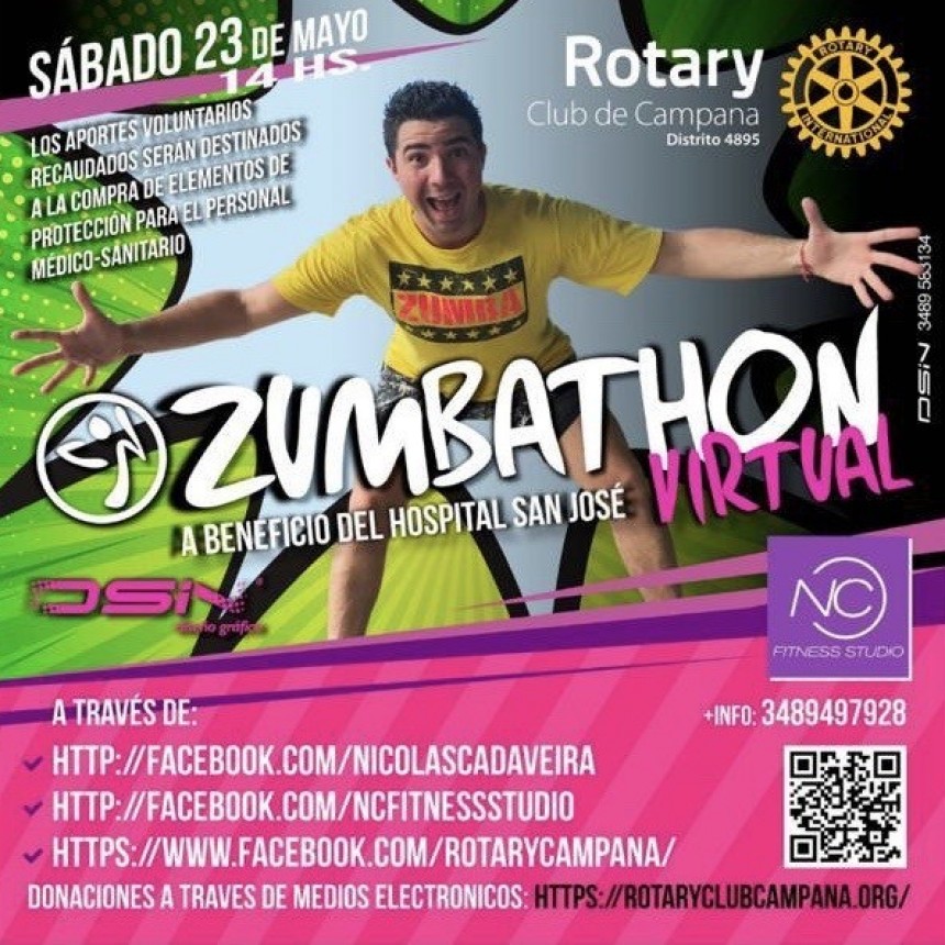 Nueva actividad solidaria programada por Rotary Club Campana