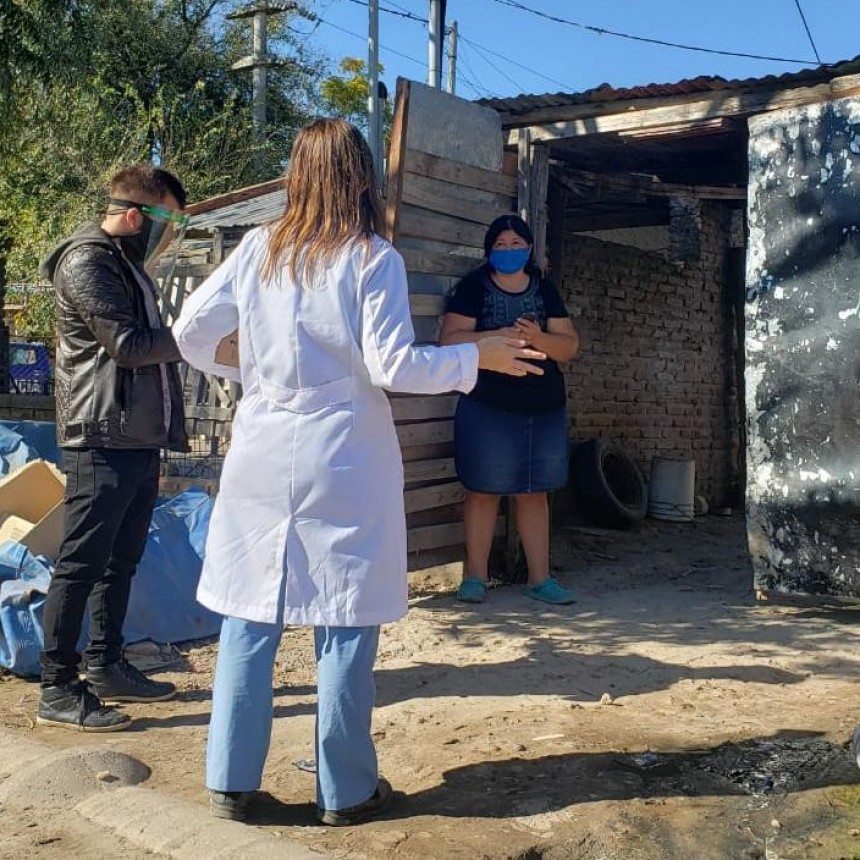 COVID-19: el Municipio realiz&oacute; controles casa por casa en una amplia zona del barrio La Josefa  