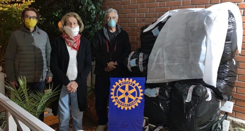  ROTARY CLUB CAMPANA :  COLECTA &ldquo; MA&Ntilde;ANA SOLIDARIA CON EL PERSONAL MEDICO DEL HOSPITAL SAN JOSE &ldquo;