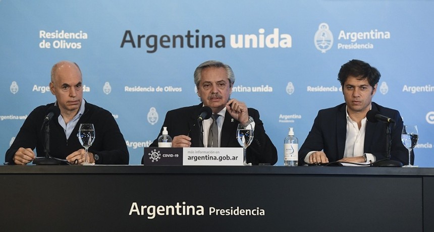Los gobernadores expresaron su apoyo a las decisiones anunciadas esta noche por el Presidente