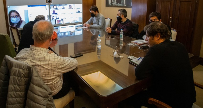 Kicillof encabez&oacute; un encuentro con el Comit&eacute; de Expertos de la Provincia