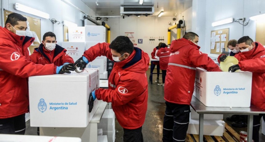 PLAN DE VACUNACIÓN: COMIENZA HOY LA DISTRIBUCIÓN DE 650.400 DOSIS DEL COMPONENTE 1 DE LA SPUTNIK V EN TODAS LAS PROVINCIAS