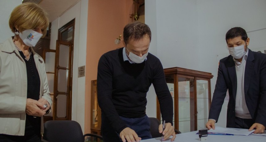 El Municipio cedió tierras a la Casa Esperanza donde se emplazará un invernadero hidropónico   