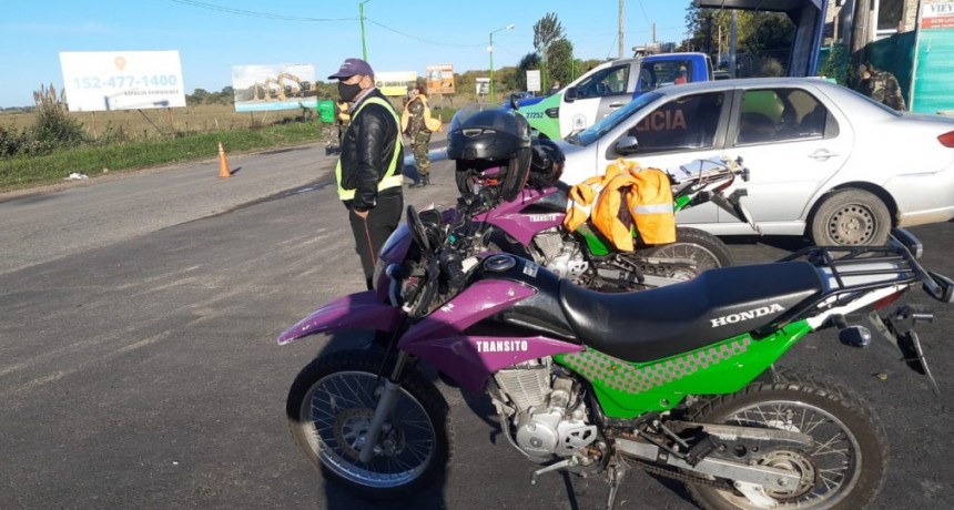 Se realizó un operativo de control vehicular de camiones en las rutas 4 y 9