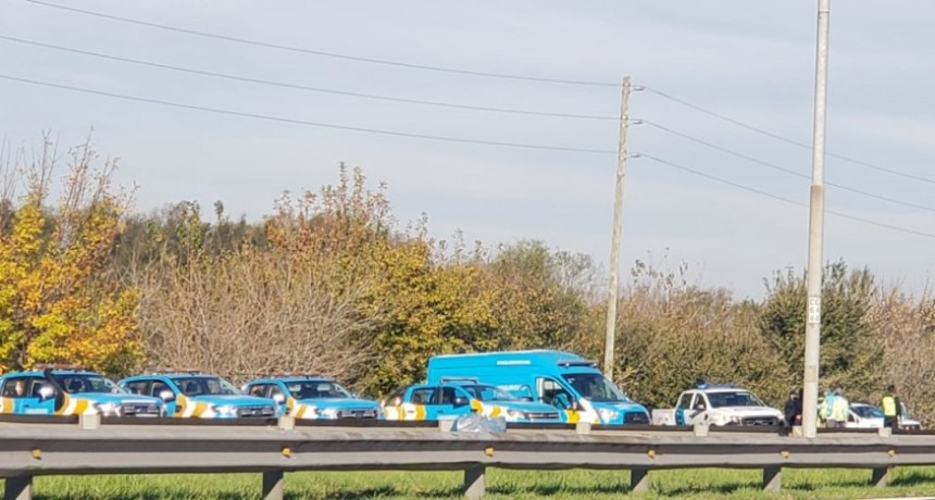 Se realizó un nuevo operativo de prevención de picadas en la ruta 9