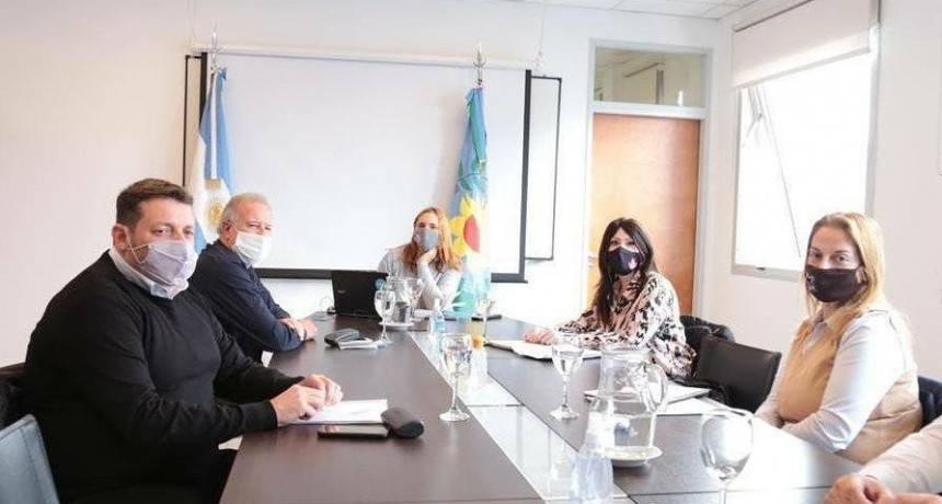 Soledad Alonso se reunió con la Ministra de Trabajo Mara Ruiz Malec, y el presidente de la comisión Omar Plaini