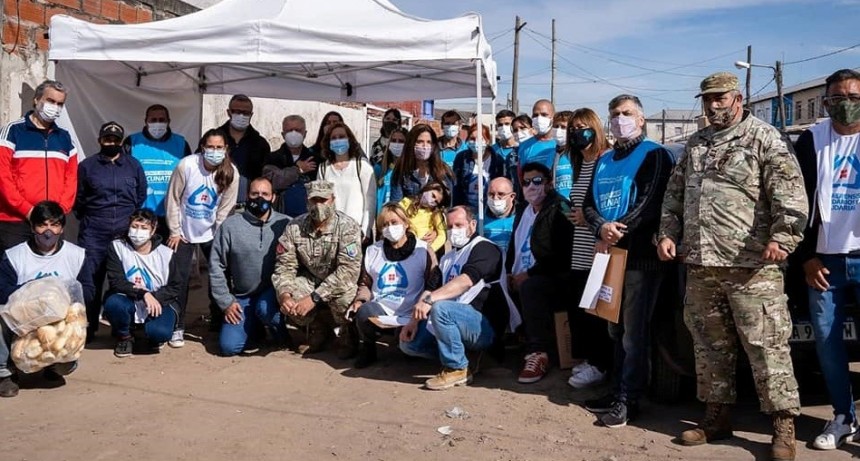 Operativo histórico de ayuda humanitaria en la Ciudad