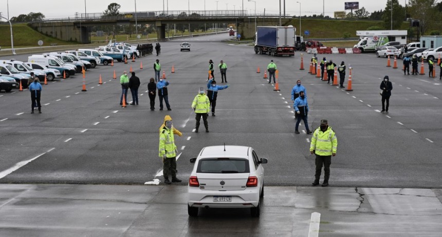 Bianco participó de un operativo de control de circulación