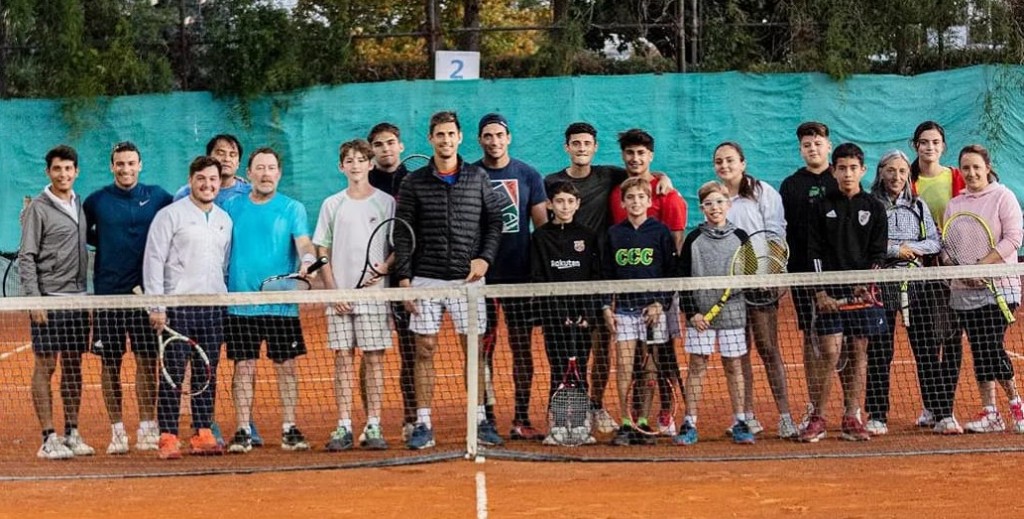 Tenis : El Club Ciudad de Campana disfrutó de una jornada de primer nivel