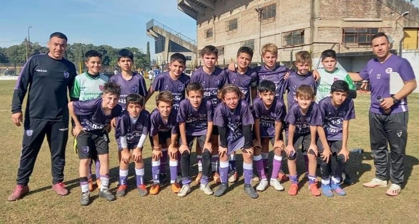 Las categorías infantiles enfrentaron a Almirante Brown