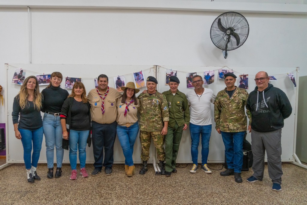 Funcionarios y concejales de Juntos acompañaron el 10° aniversario del Grupo Scout “Monseñor Espósito”
