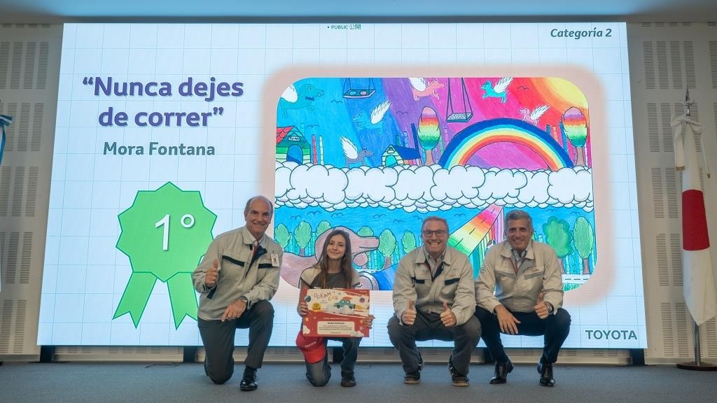 Toyota Argentina anunció a los ganadores del Dream Car Art Contest 2025