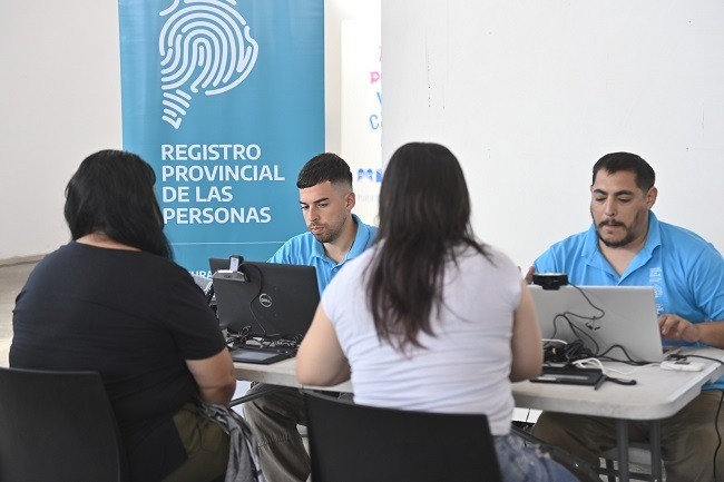 El Registro Provincial de las Personas realiza trámites registrales gratuitos en municipios afectadas por el temporal
