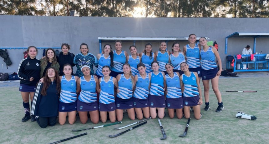Empataron las chicas de hockey del Campana Boat Club en Florencio Varela