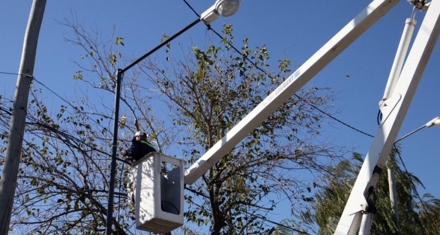 El Municipio sigue reforzando el alumbrado público de La Josefa