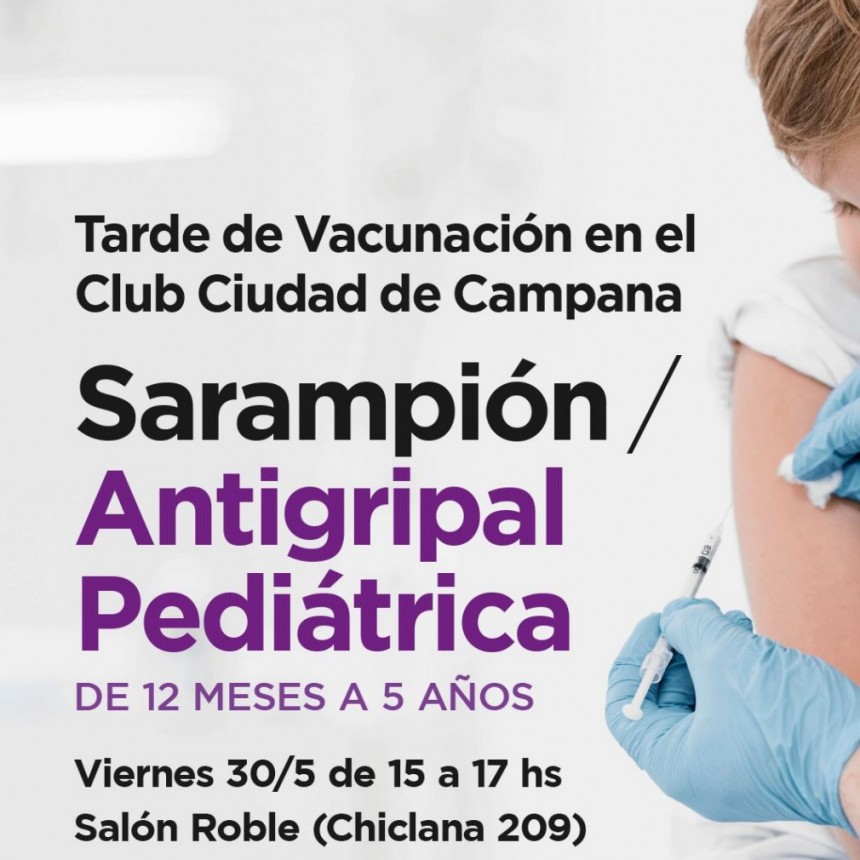 Vacunación: la Secretaría de Salud realizará este viernes una jornada destinada a niños