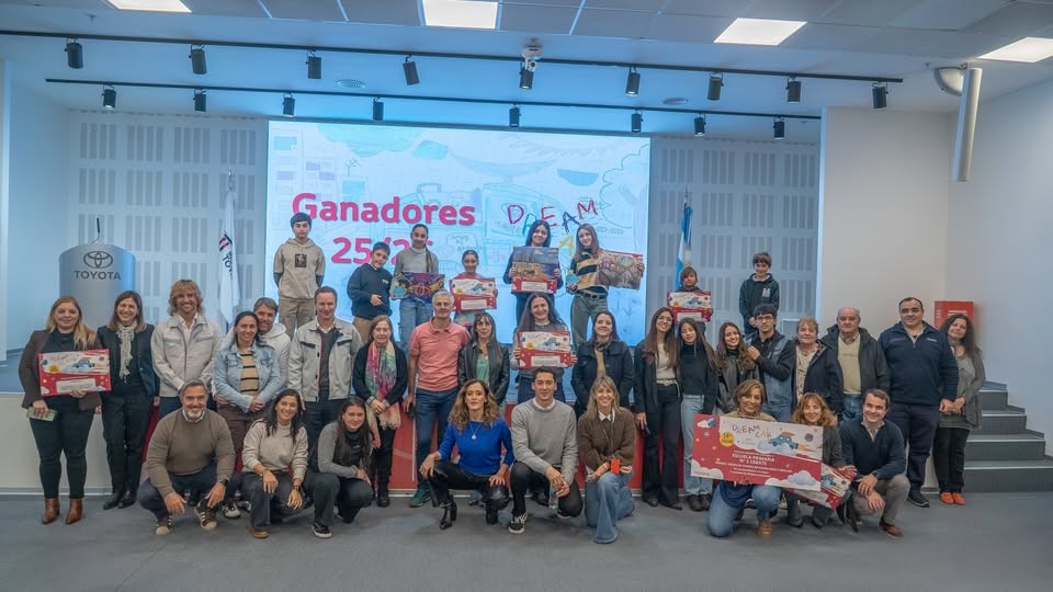 Toyota Argentina celebr&oacute; la 14&deg; edici&oacute;n del Dream Car Art Contest junto a ni&ntilde;os y ni&ntilde;as de todo el pa&iacute;s 