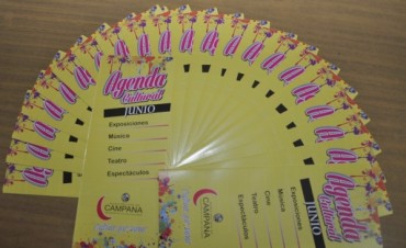 Se dio a conocer la Agenda Cultural del Mes de Junio