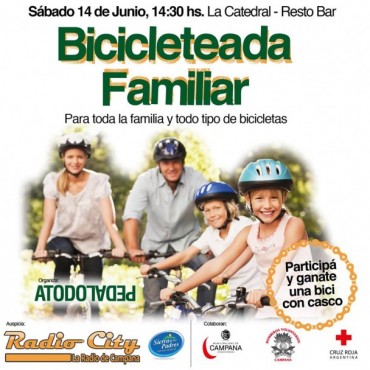 BICICLETEADA MUNDIAL ORGANIZADA POR "A TODO PEDAL"