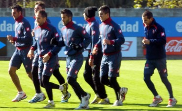 San Lorenzo de Almagro complet&oacute; esta tarde el segundo d&iacute;a de entrenamiento 