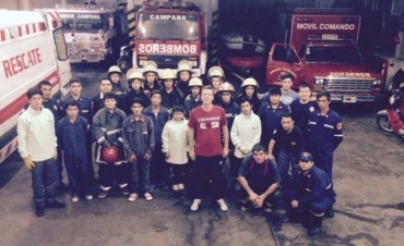 Axel Cantlon: "el Concejo Deliberente aprobar&aacute; dar un reconocimiento a la important&iacute;sima labor de los bomberos campanenses"