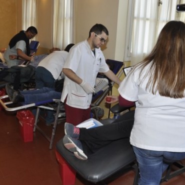 El Municipio acompa&ntilde;&oacute; la 27&deg; Campa&ntilde;a de Donaci&oacute;n Voluntaria de Sangre