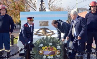 El Intendente destac&oacute; la labor de los bomberos voluntarios en su d&iacute;a 