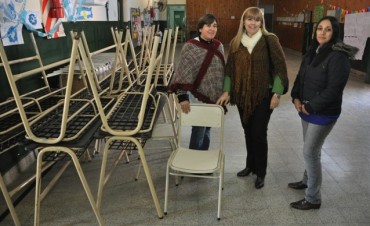 La Escuela Primaria N&ordm; 5 recibi&oacute; nuevo mobiliario 