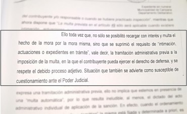 &ldquo;El Tribunal de Cuentas confirm&oacute; que el Municipio le est&aacute; metiendo la mano en el bolsillo a los vecinos&rdquo;