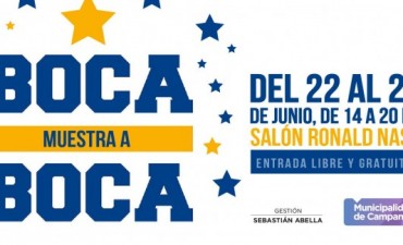 &ldquo;Boca Muestra a Boca&rdquo; llega la semana pr&oacute;xima a Campana