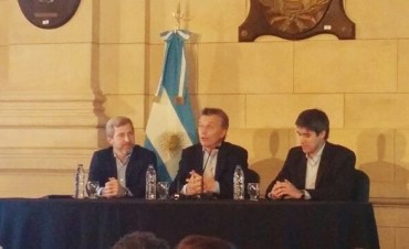 Macri present&oacute; el Proyecto de Reforma Electoral
